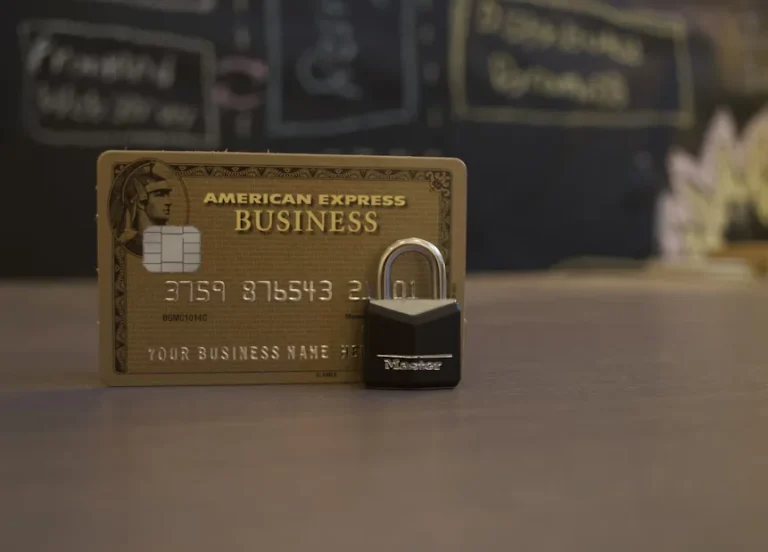 Credit Card with lock