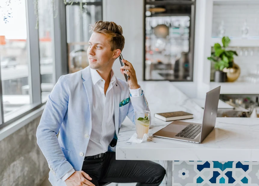 Man calling on the phone